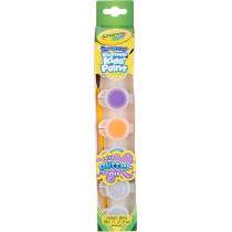 Crayola 6 Ct. Washable Kids' Paint Pots Glitter Effects