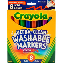 Crayola 8 Ct. Bold Broad Line Markers