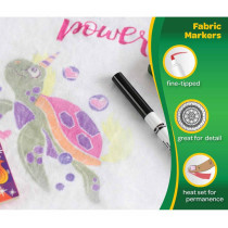 Crayola 10 Ct. Fine Line Fabric Markers