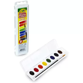 Crayola 8 Semimoist Oval...