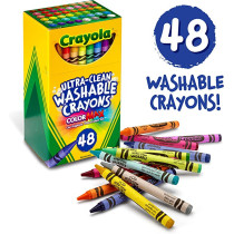 Crayola 48 Ct. Ultraclean Washable Crayons Regular Size