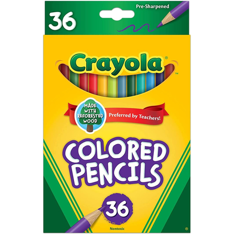 Crayola 36 Ct. Colored Pencils Long