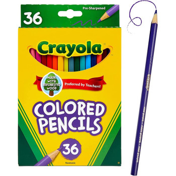 Crayola 36 Ct. Colored Pencils Long
