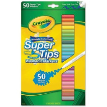 Crayola 50 Ct. Washable Super Tips Markers