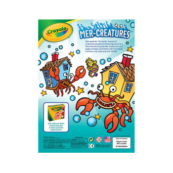 Crayola Mercreatures Coloring Book