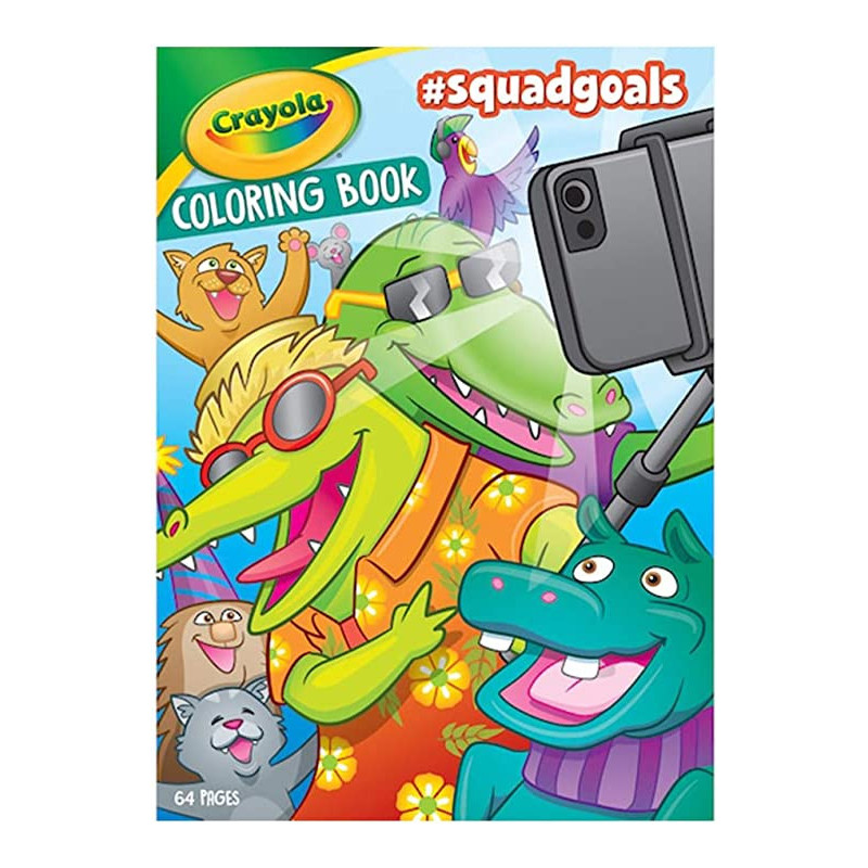 Crayola Squadgoals Coloring Book