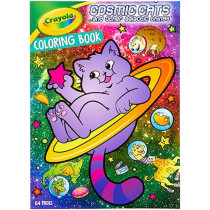 Crayola Cosmic Cats Coloring Book
