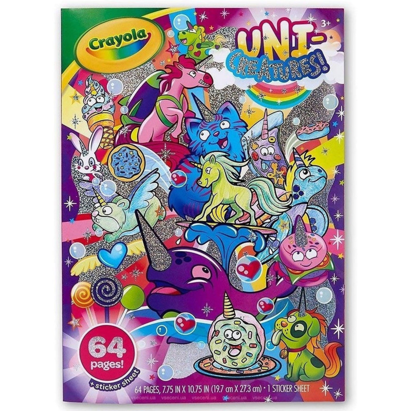 Crayola Unicreatures Coloring Book