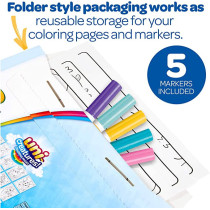 Crayola 18 Gaint Coloring Pages Unicreatures