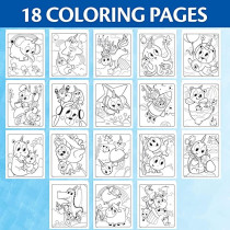 Crayola 18 Gaint Coloring Pages Unicreatures