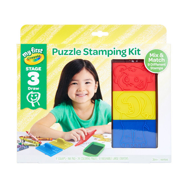 My First Crayola Puzzle Stampers Stage 3