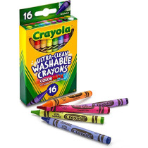 16 Ct. Ultraclean Washable Large Crayons