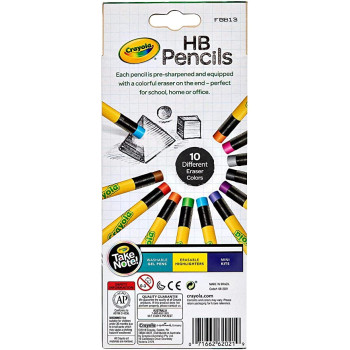 Crayola 2 Pencils School Supplies 12Count