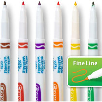 40 Ct. Ultraclean Washable Assorted Fine Line Colormax Markers