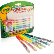 6 Ct. Dryerase Fine Line Washable Markers