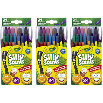12 Ct. Silly Scents Mini Twistables Scented Crayons