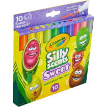 10 Ct. Silly Scents Sweet Washable Broad Line Markers