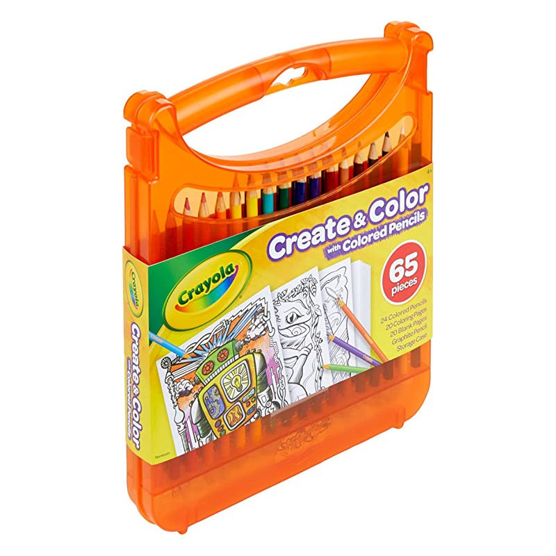 Create & Color Colored Pencils Kit