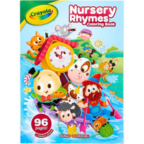 96Page Coloring Book Nursery Rhymes