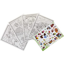 96Page Coloring Book Fairytales