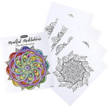 40Page Coloring Book Mindful Meditations