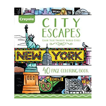 Adult Coloring City Escapes Coloring Books