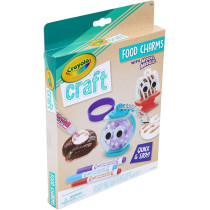 Crayola Craft Food Charms Craft Kit