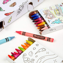 Crayola 240Ct Plastic Crayon Tub