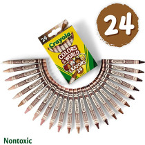 Crayola Colors Of The World Skin Tone Crayons 24 New Crayon Colors