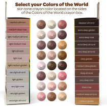 Crayola Colors Of The World Skin Tone Crayons 24 New Crayon Colors