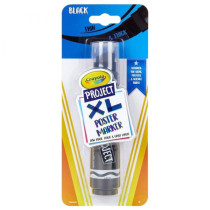 Crayola Xl Poster Markers Black