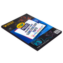 Crayola Project Premium Black Construction Paper 50 Sheets