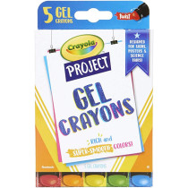 Crayola Project Gel Crayons 5 Count