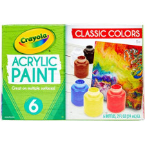 Crayola 6 Ct. Acrylic 2Oz. Paint Set