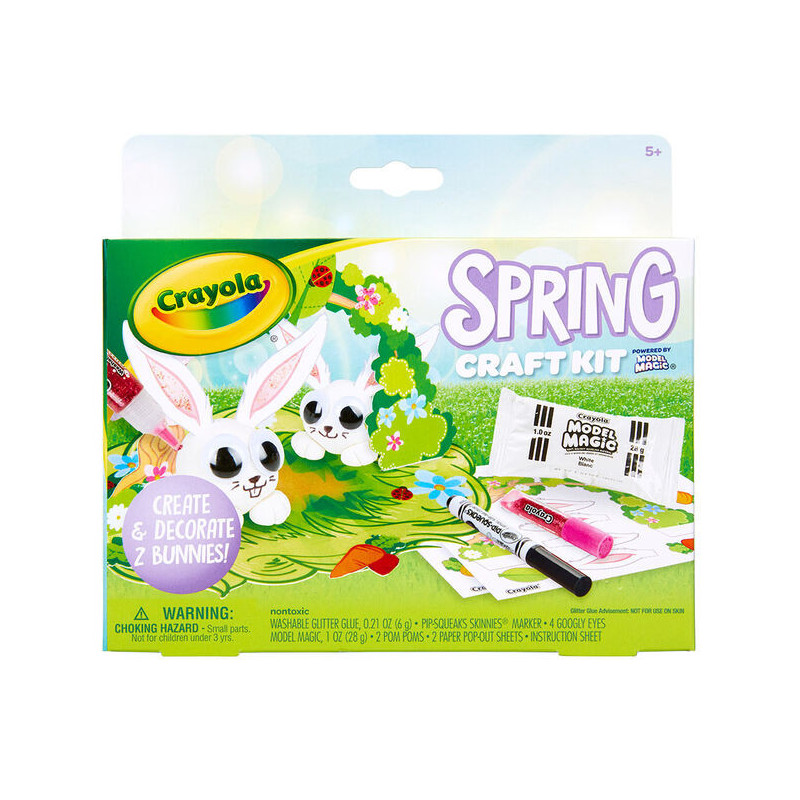 Crayola Model Magic Spring Craft Kit Bunny