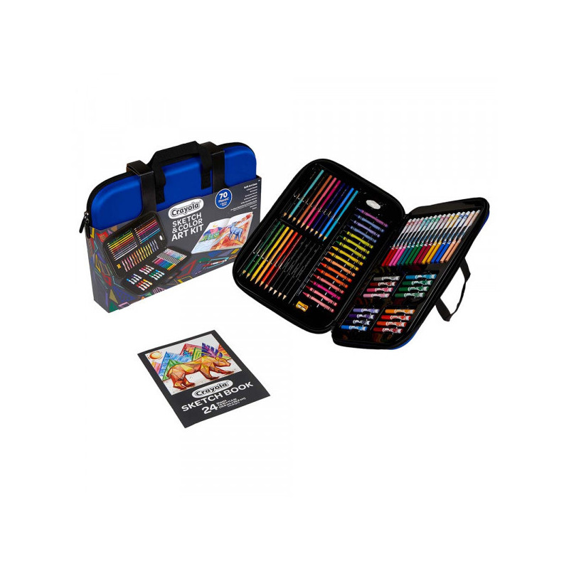 Crayola Sketch & Color Soft Art Case