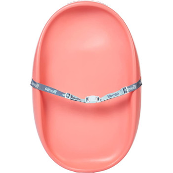 Ergonomically Shaped Soft Changing Pad Coral