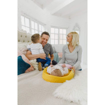 Ergonomically Shaped Soft Changing Pad Mimosa