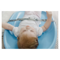 Ergonomically Shaped Soft Changing Pad Powder Blue
