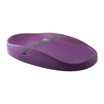 Ergonomically Shaped Soft Changing Pad Grape