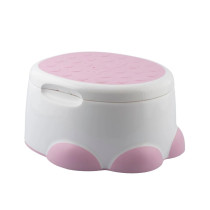 Baby Potty Trainer With Detachable Toilet Seat And Step Stool Cradle Pink
