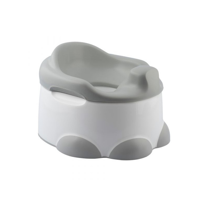 Baby Potty Trainer With Detachable Toilet Seat And Step Stool Cool Grey