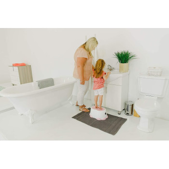 Baby Anti Slip Step Stool For Toddler Cradle Pink