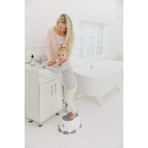 Baby Anti Slip Step Stool For Toddler Slate Grey