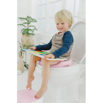 Baby Toilet Training Seat For Toddler Cradle Pink