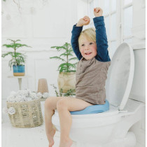Baby Toilet Training Seat For Toddler Powder Blue