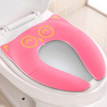 Karibu Baby Folding Potty Seat With Non Slip Materials Red