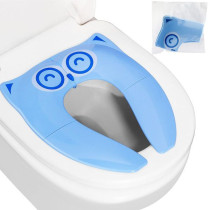Karibu Baby Folding Potty Seat With Non Slip Materials Blue