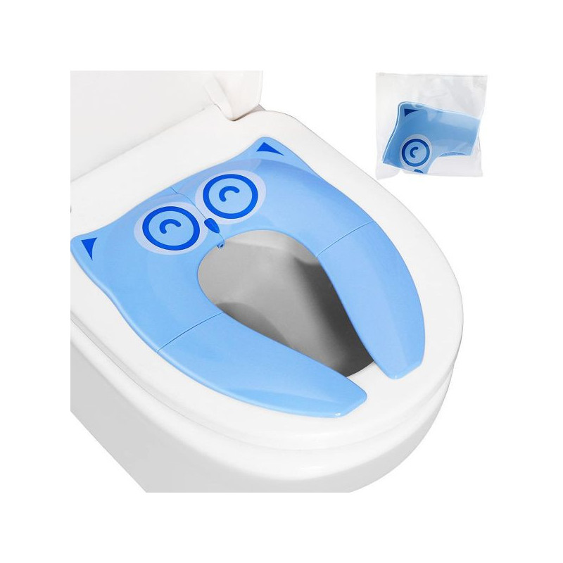 Karibu Baby Folding Potty Seat With Non Slip Materials Blue