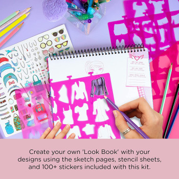 Crayola  Creations Compact Fashion Sketch Portfolio